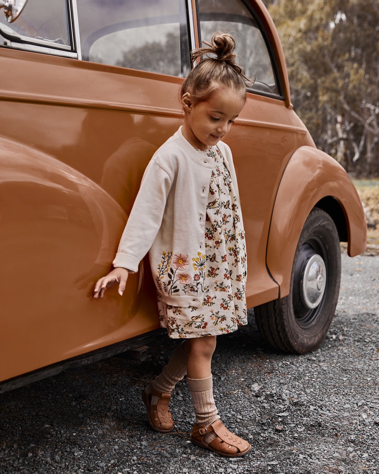 Harper Dress  Terracotta - Little & Lively