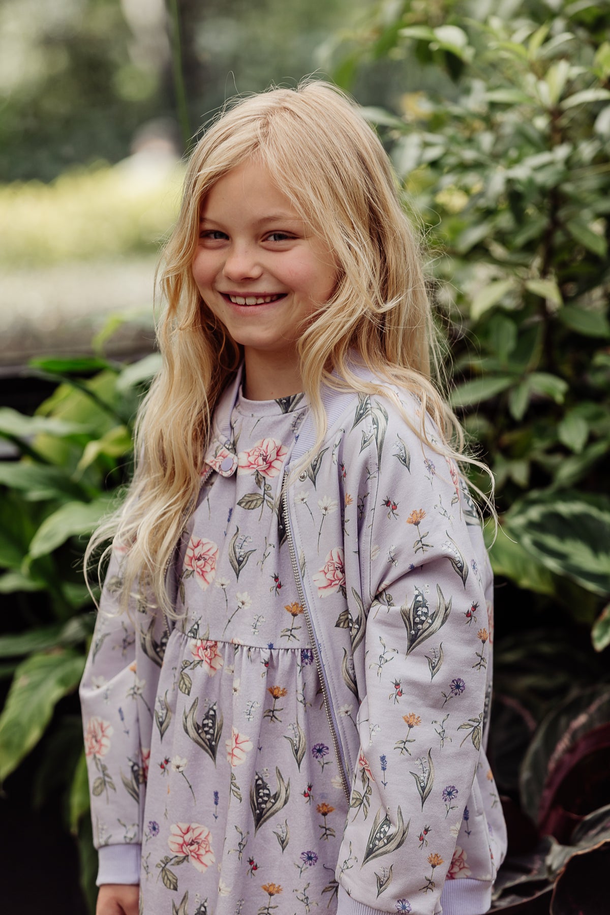 Maisie Tee Dress - Lavender