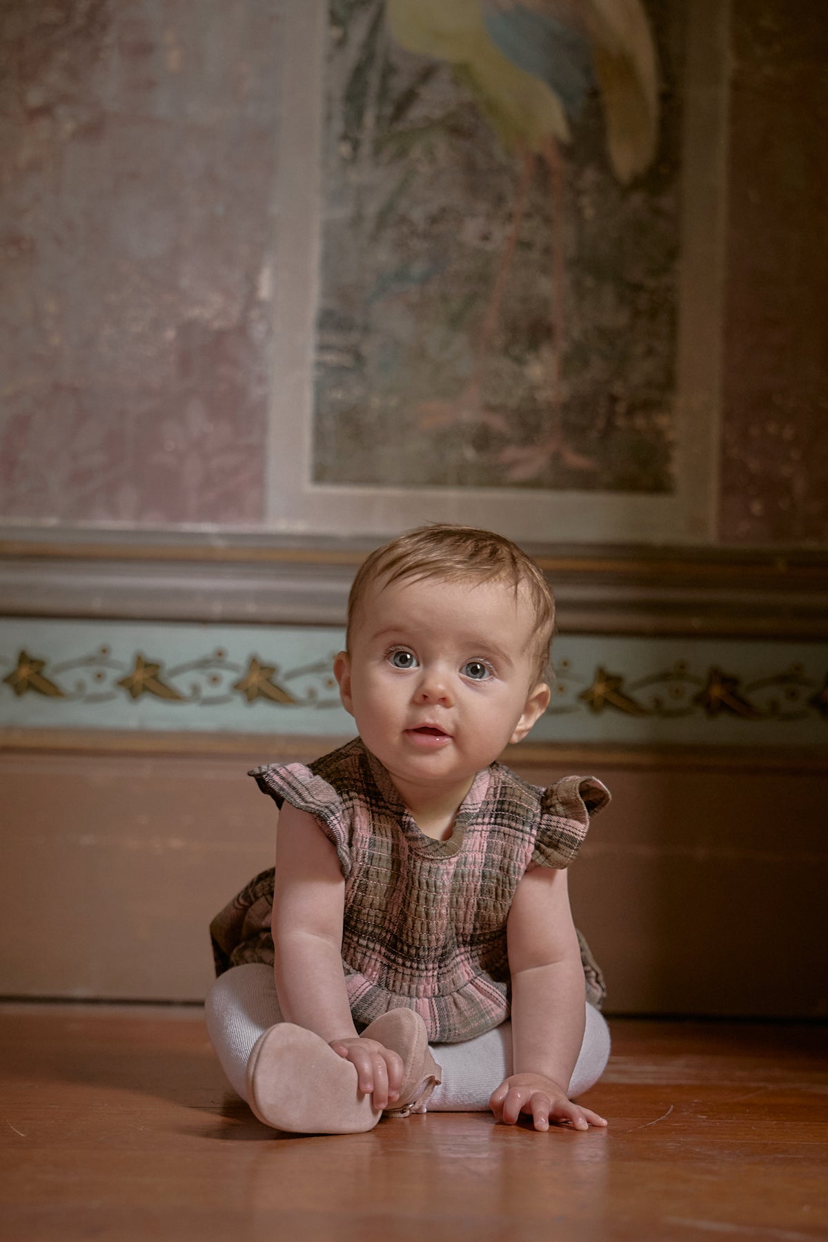 Mauve Romper
