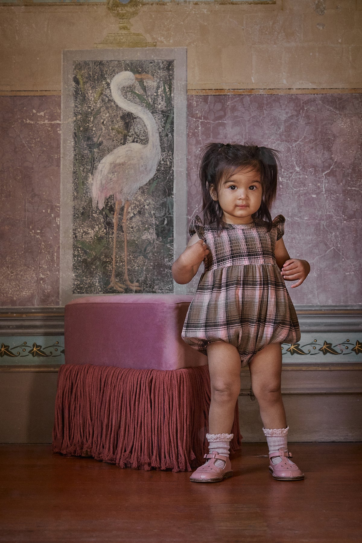 Mauve Romper