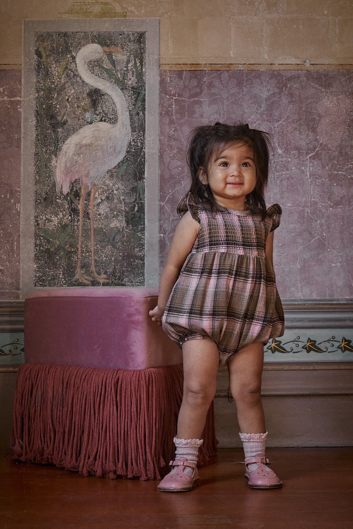Mauve Romper