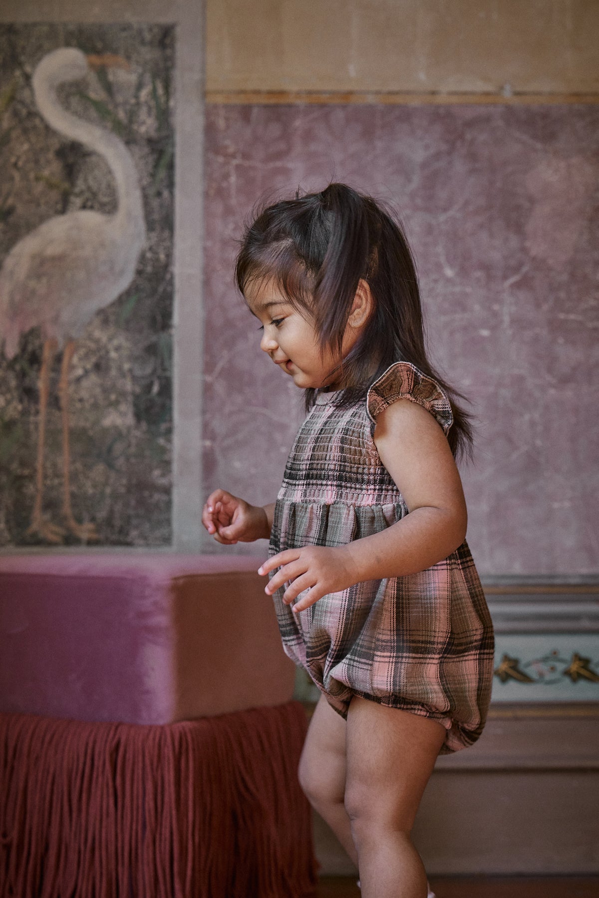 Mauve Romper