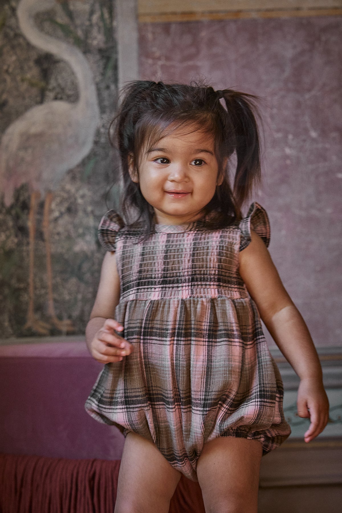 Mauve Romper