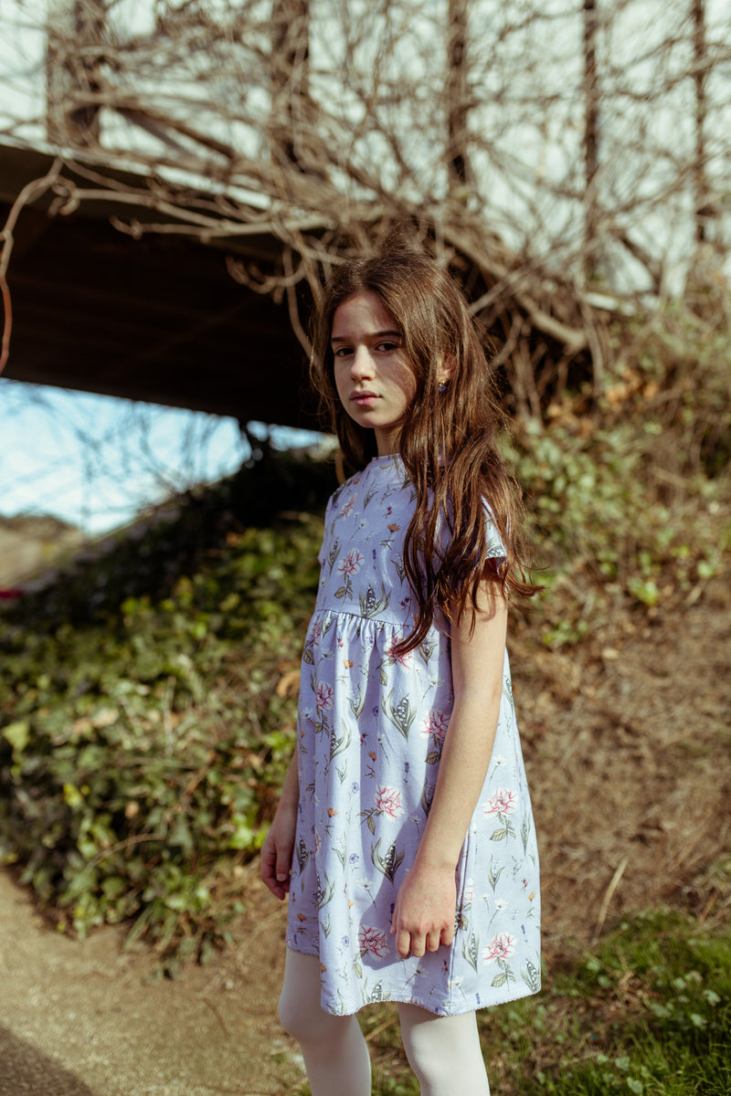 Maisie Tee Dress - Lavender