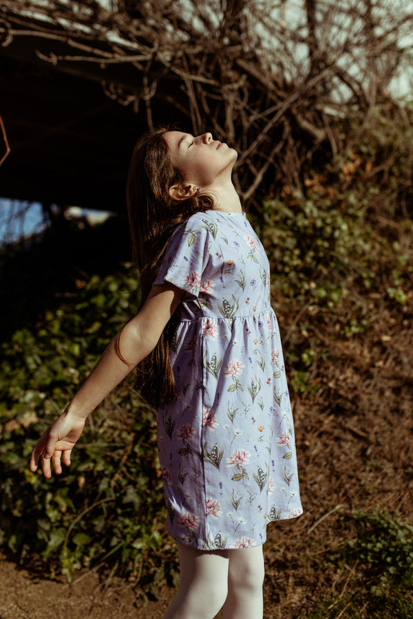 Maisie Tee Dress - Lavender